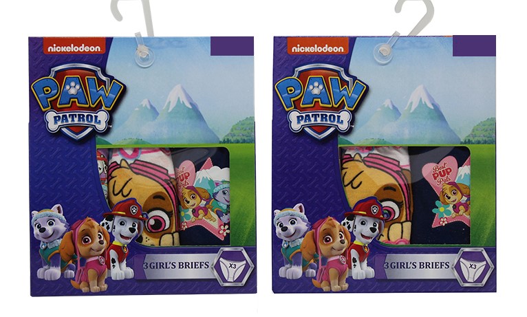 Paw Patrol Girls Briefs Pack Of 6 Different Sizes 100 Cotton Everest Skye New £1699 